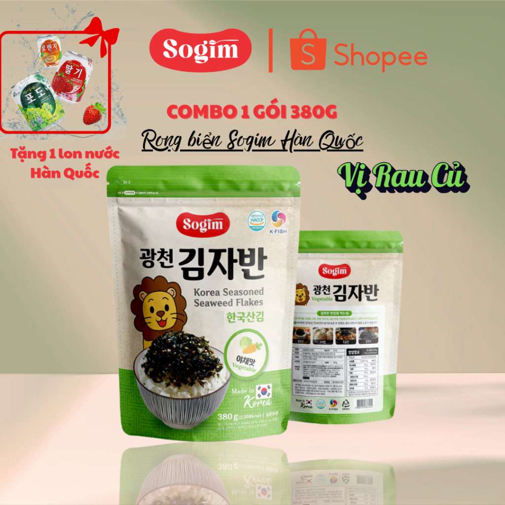 RONG BIỂN SOGIM – NHẸ NHÀNG ĂN NGON, TỐT CHO SỨC KHỎE